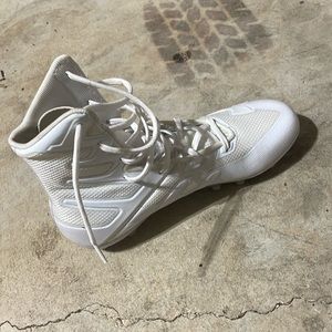 under armor high top cleat used once
